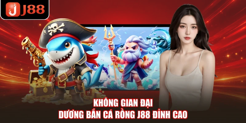 Không gian đại dương Bắn cá Rồng J88 đỉnh cao