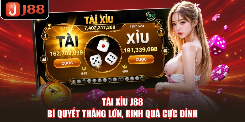 Tài Xỉu J88 - Bí Quyết Thắng Lớn, Rinh Quà Cực Đỉnh
